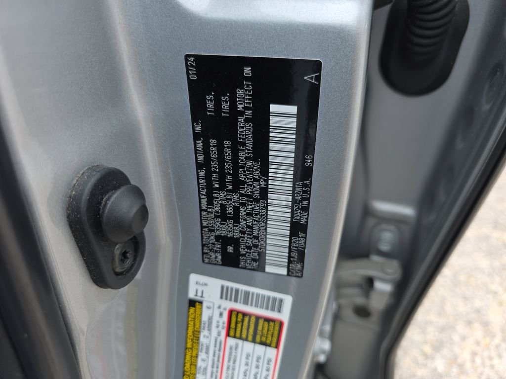 Used 2024 Silver Toyota LE image 40