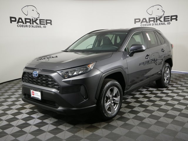 Used 2022 Magnetic Gray Metallic Toyota Hybrid LE image 1