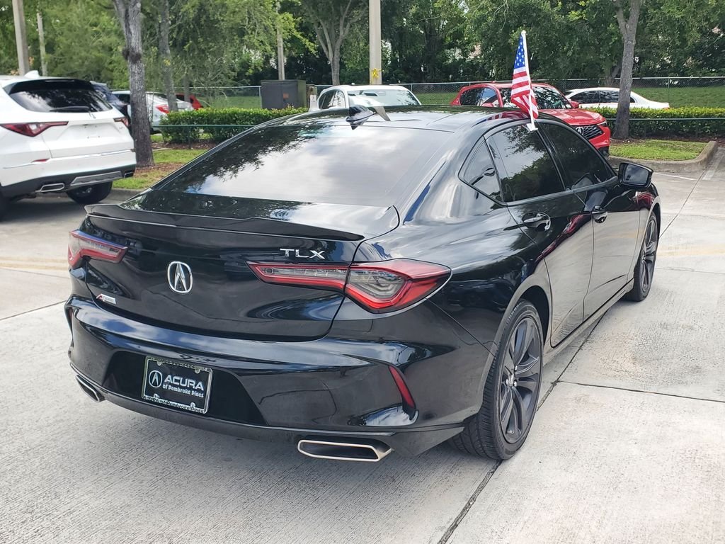 Used 2023 Black Acura A-Spec Package image 7
