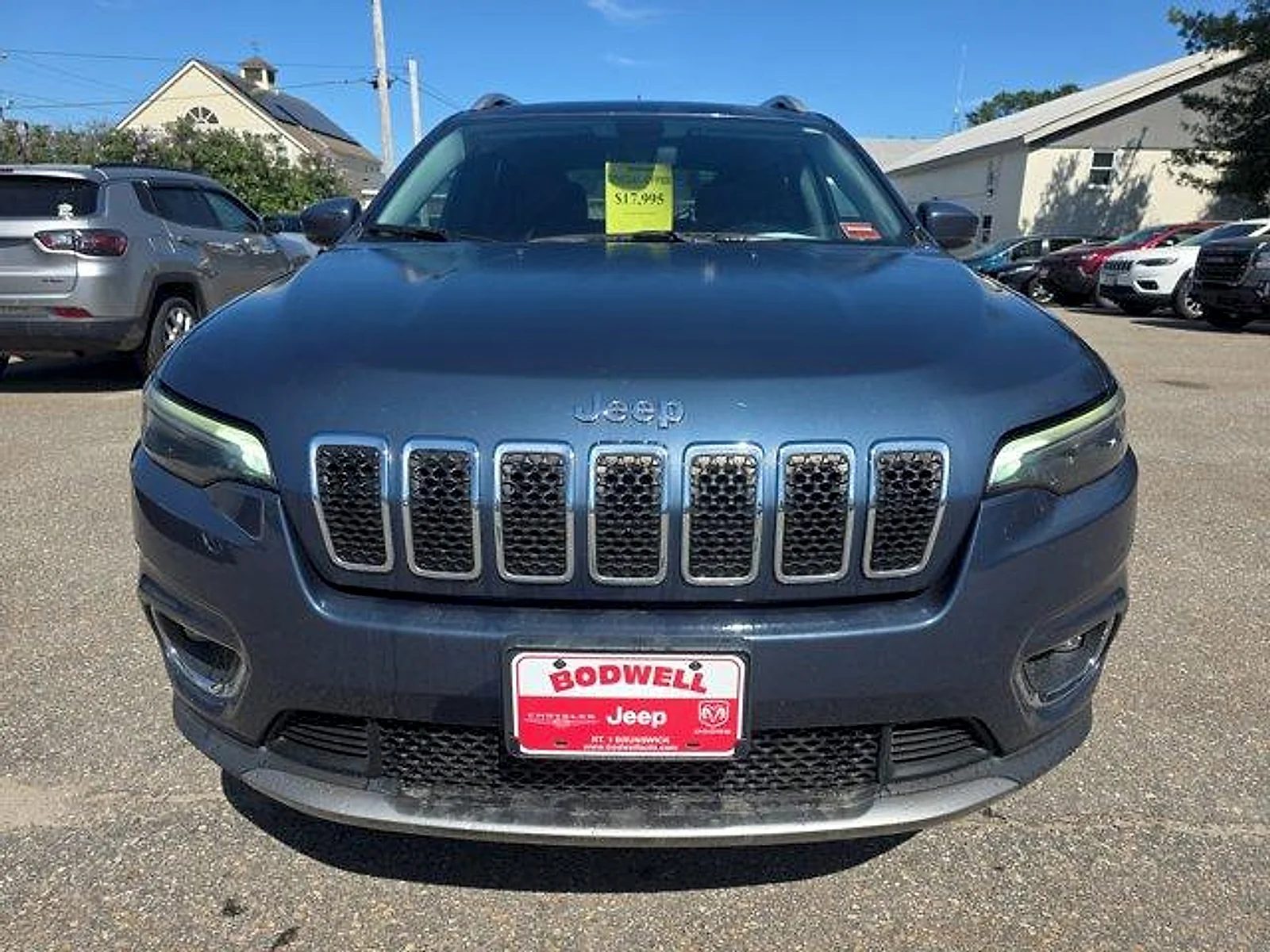 Used 2019 Blue Shade Pearlcoat Jeep Limited 4x4 image 8