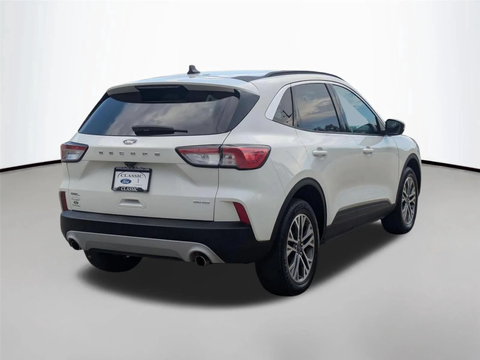 Used 2021 Star White Metallic Tri-Coat FORD  image 5