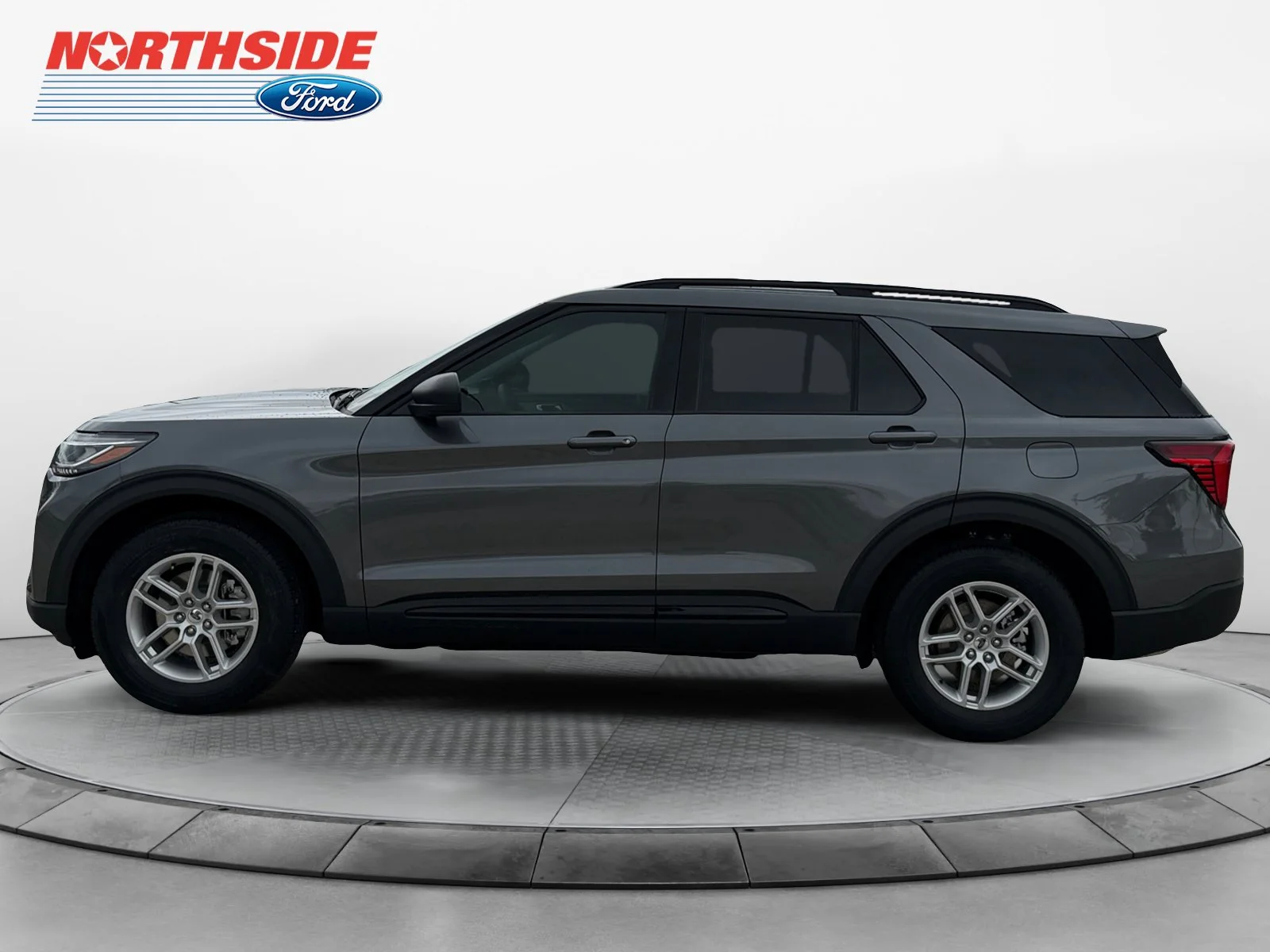 New 2026 Carbonized Gray Metallic Ford Active image 4