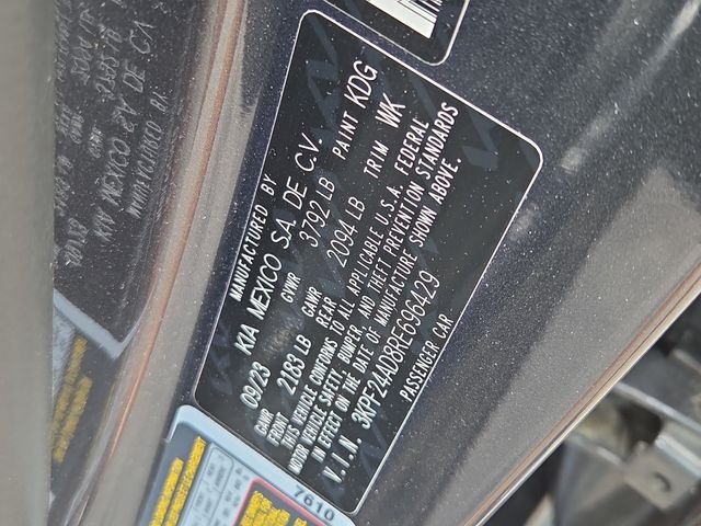 Certified Used 2024 Gray Kia LXS image 8