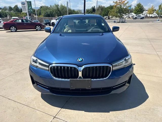 Used 2022 Blue BMW 530i xDrive image 2