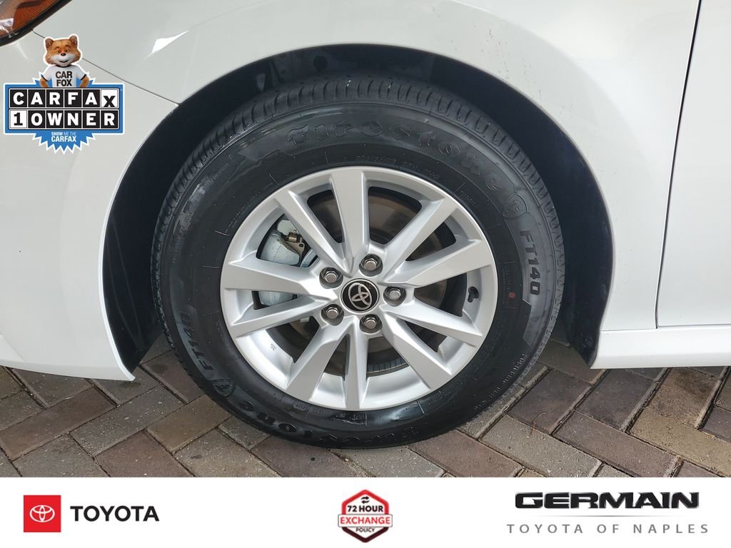 Certified Used 2025 White Toyota LE image 13