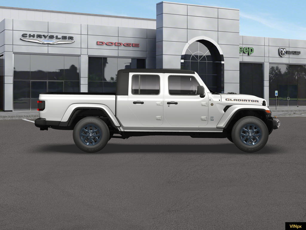 New 2026 Bright White Clear-Coat Exterior Paint Jeep 85th Anniversary Edition image 8