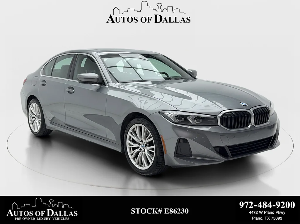 Used 2024 Gray BMW 330i image 1