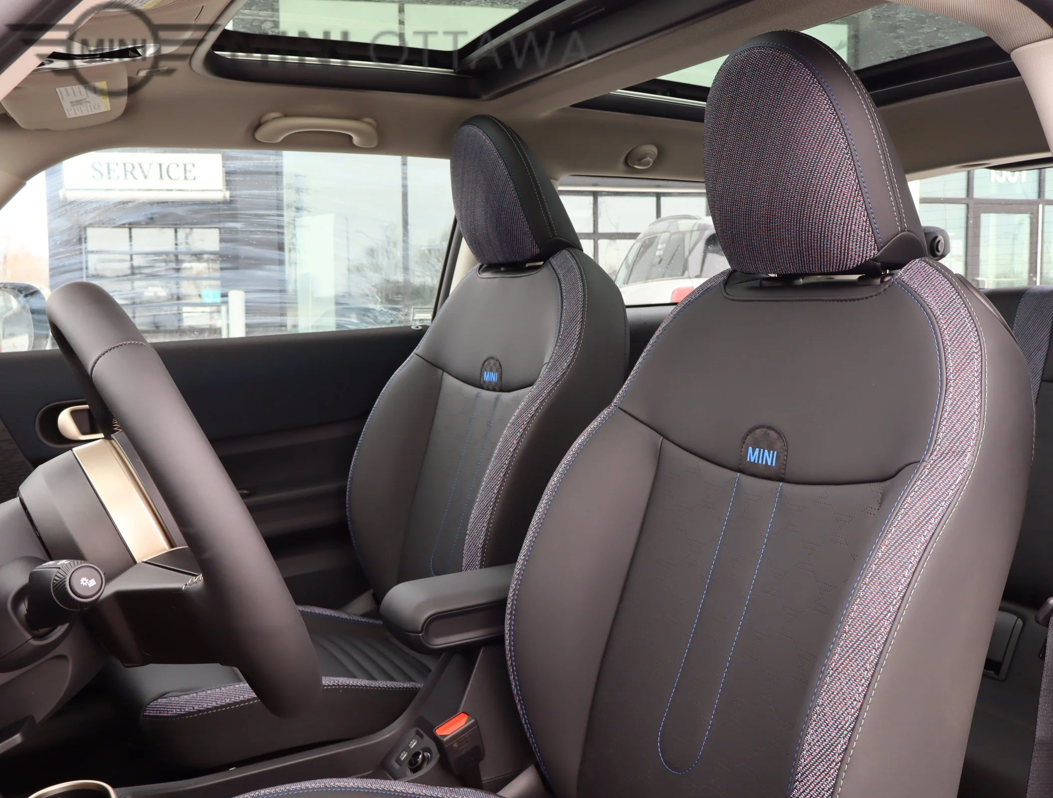 New 2026 Blazing Blue MINI Cooper C image 2
