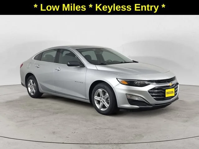 Used 2021 SILVER ICE METALLIC Chevrolet LS image 3