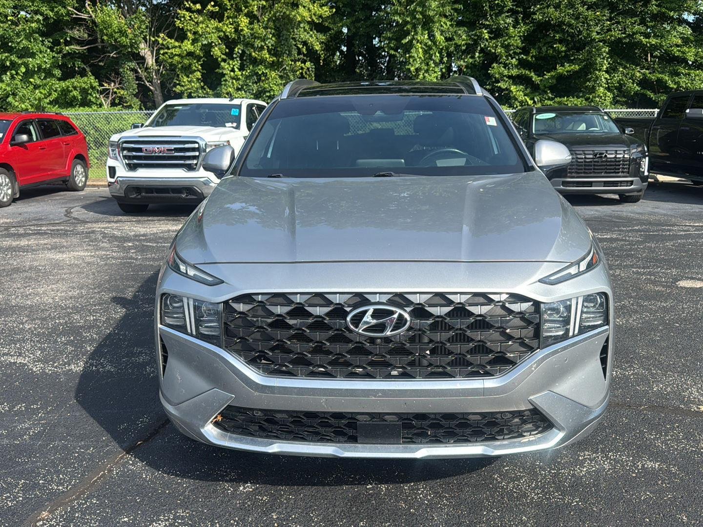 Used 2021 SILVER HYUNDAI  image 8
