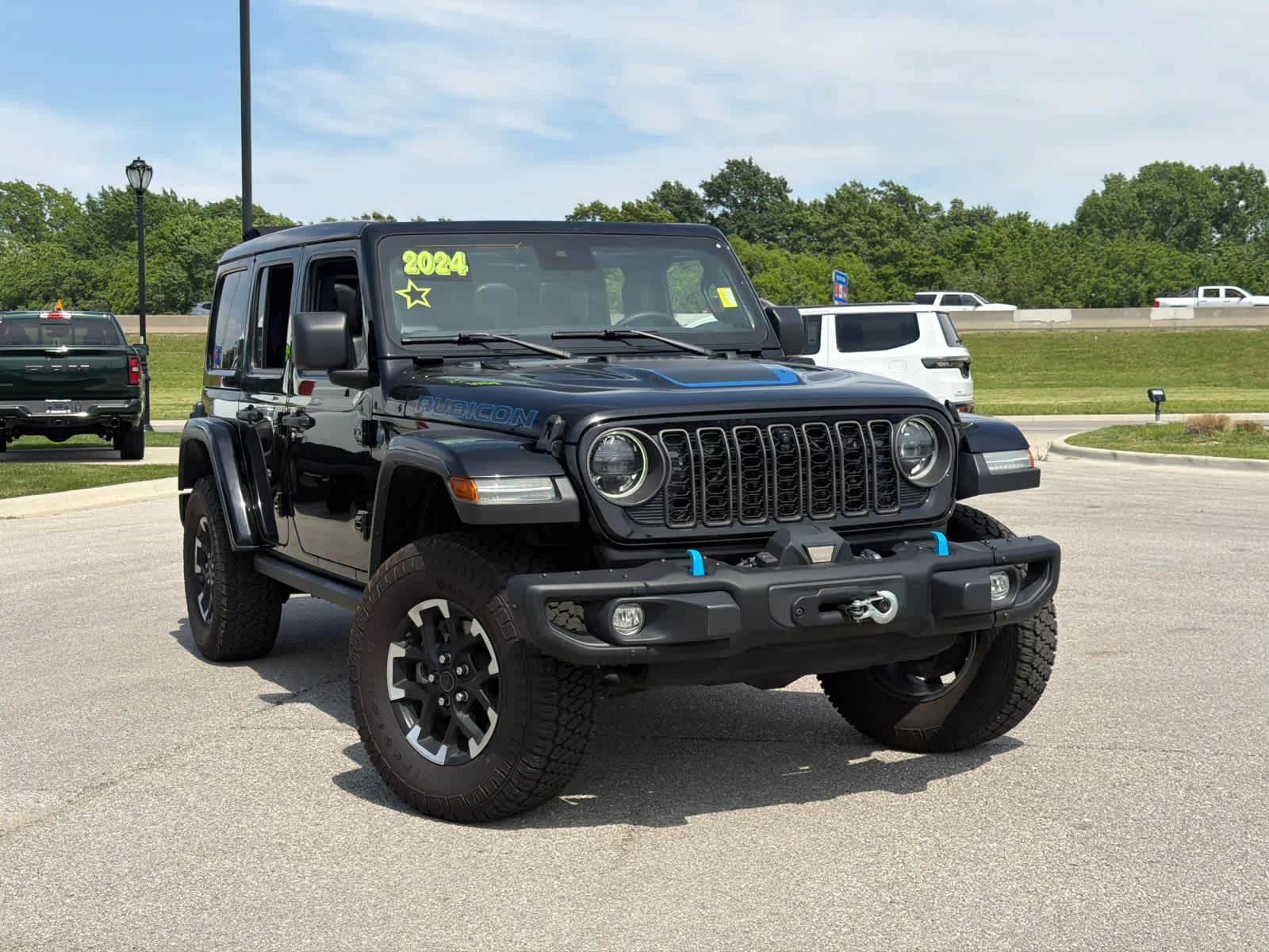 Used 2024 Jeep Wrangler 4xe Rubicon X 4XE with VIN 1C4RJXR65RW142780 for sale in Kansas City