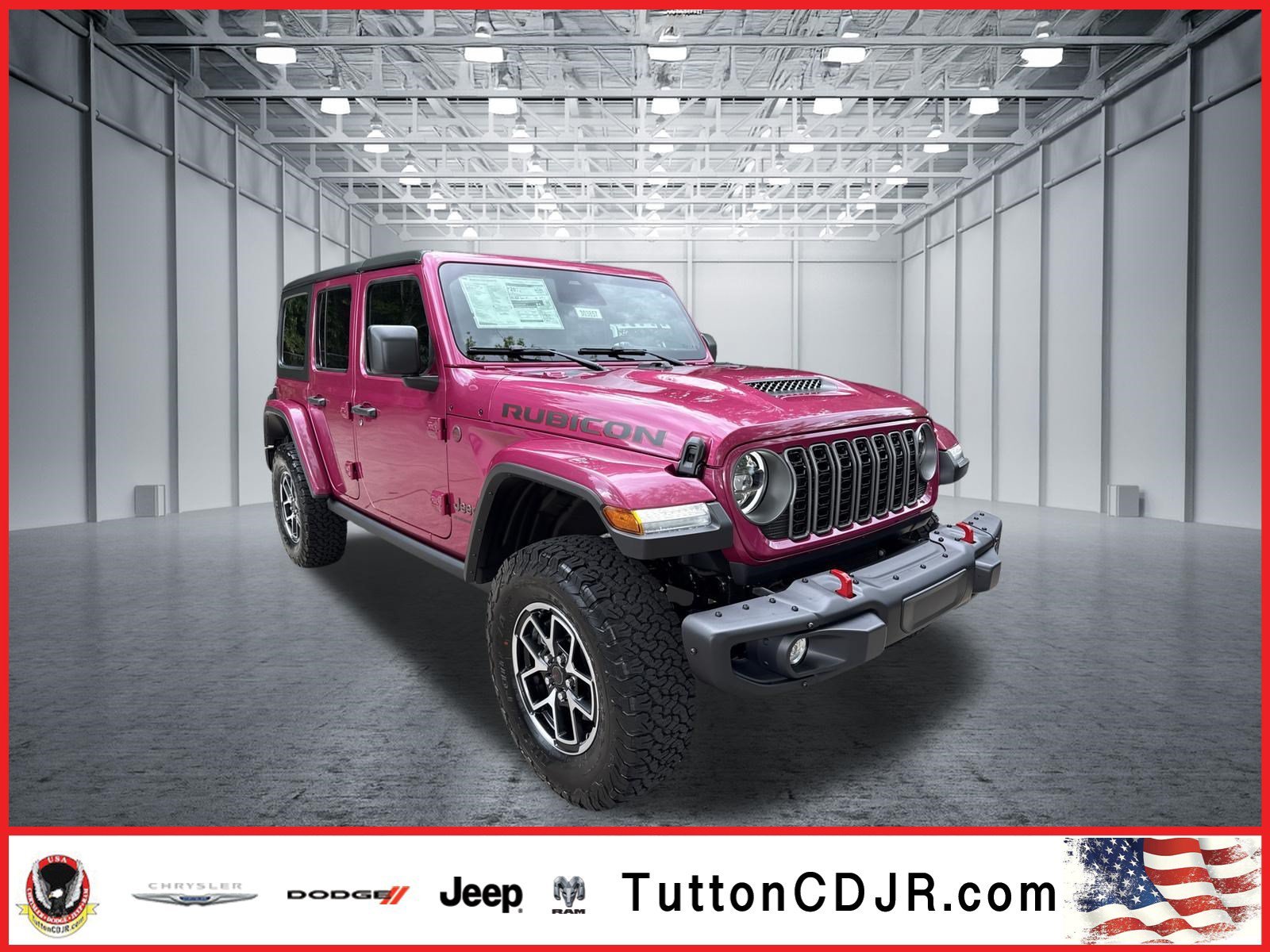 New 2026 Tuscadero Pearlcoat Jeep Rubicon image 1
