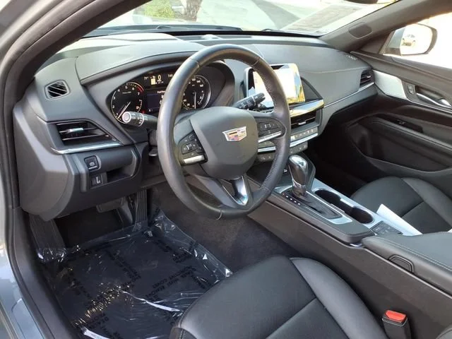 Used 2023 Argent Silver Metallic Cadillac Premium Luxury image 21
