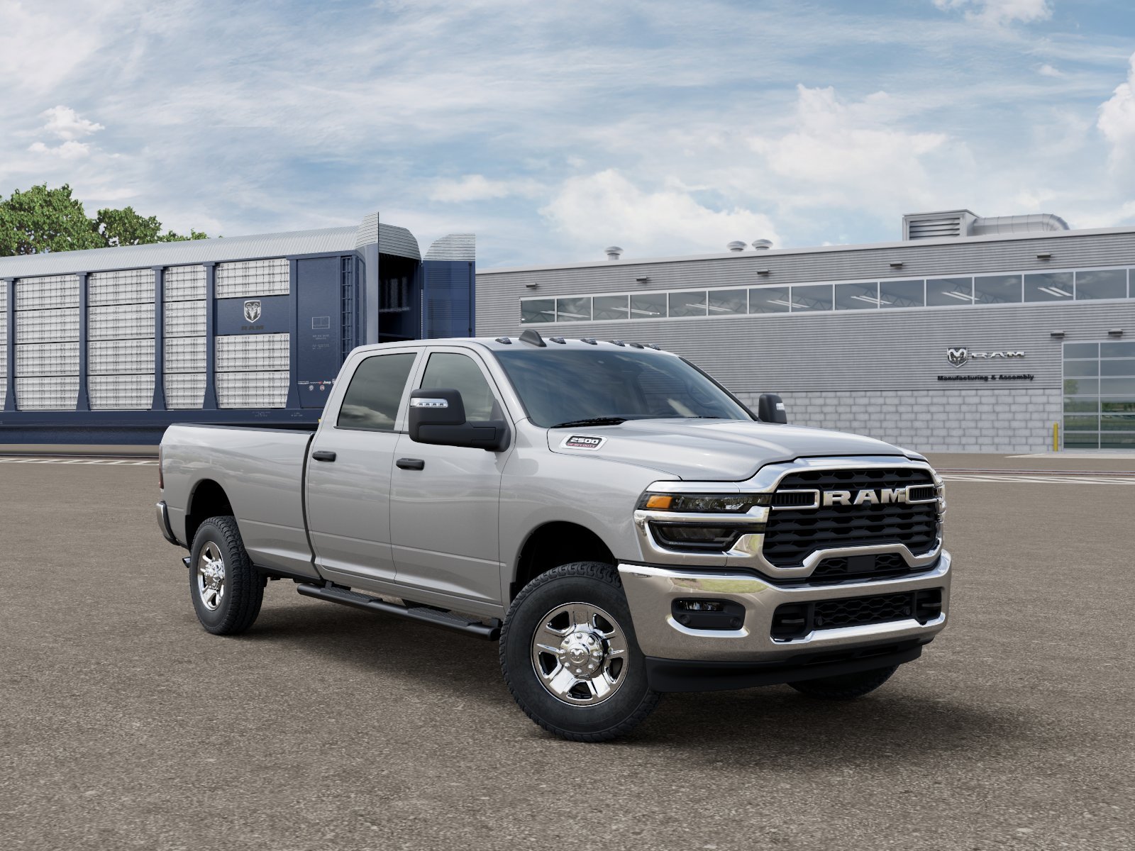New 2026 Silver-Zynith Exterior Paint RAM Tradesman image 3