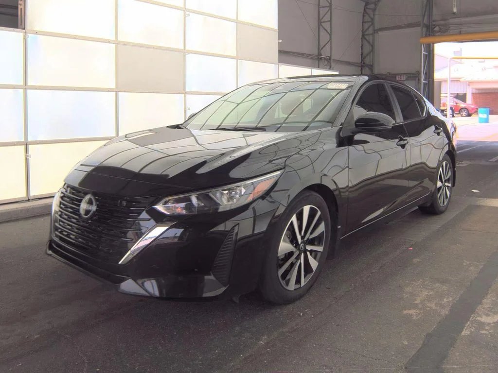 Certified Used 2025 Black Nissan SV image 1