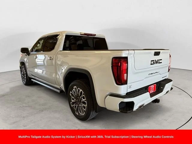 New 2026 Glacier White Tricoat GMC Denali Ultimate image 3