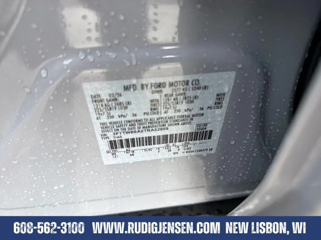 New 2026 Space White Metallic Ford Lariat® image 65
