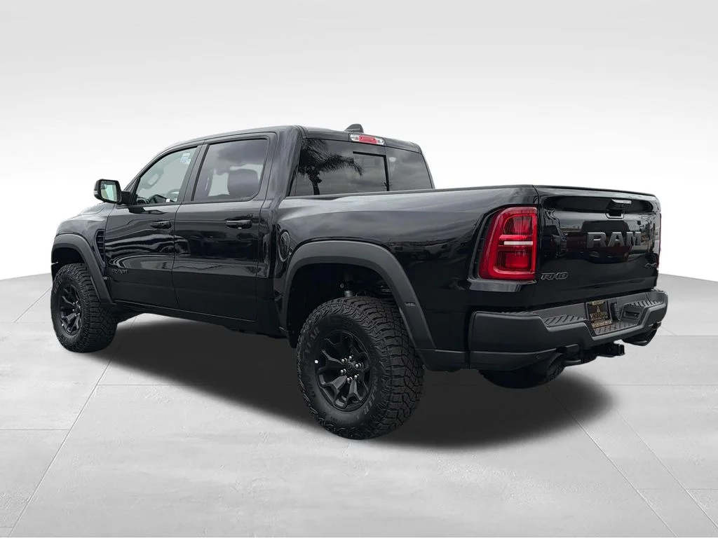New 2026 Diamond Black Crystal Pearl-Coat Exterior Paint RAM RHO image 3