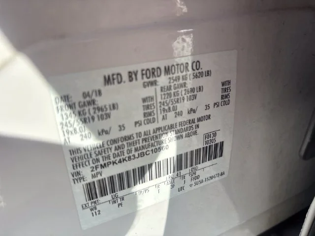Used 2018 White Ford Titanium image 33