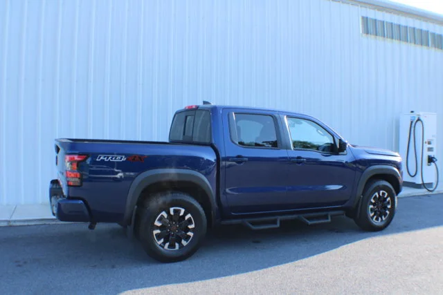 Used 2022 Deep Blue Pearl Nissan PRO-4X image 2