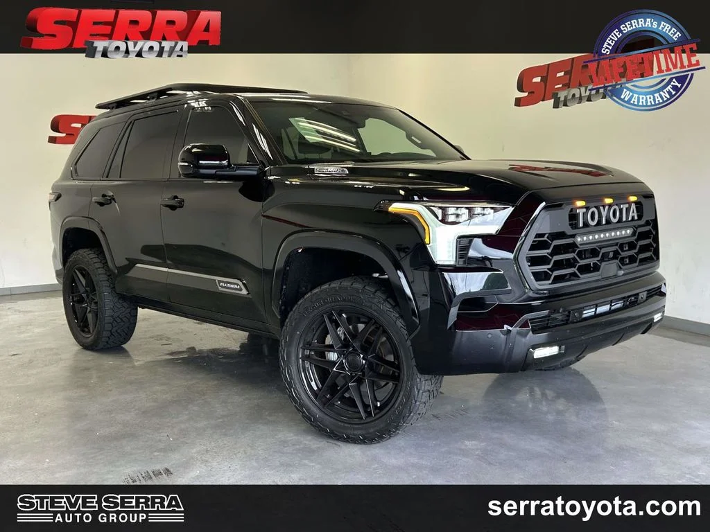 Used 2026 Black Toyota Platinum image 1