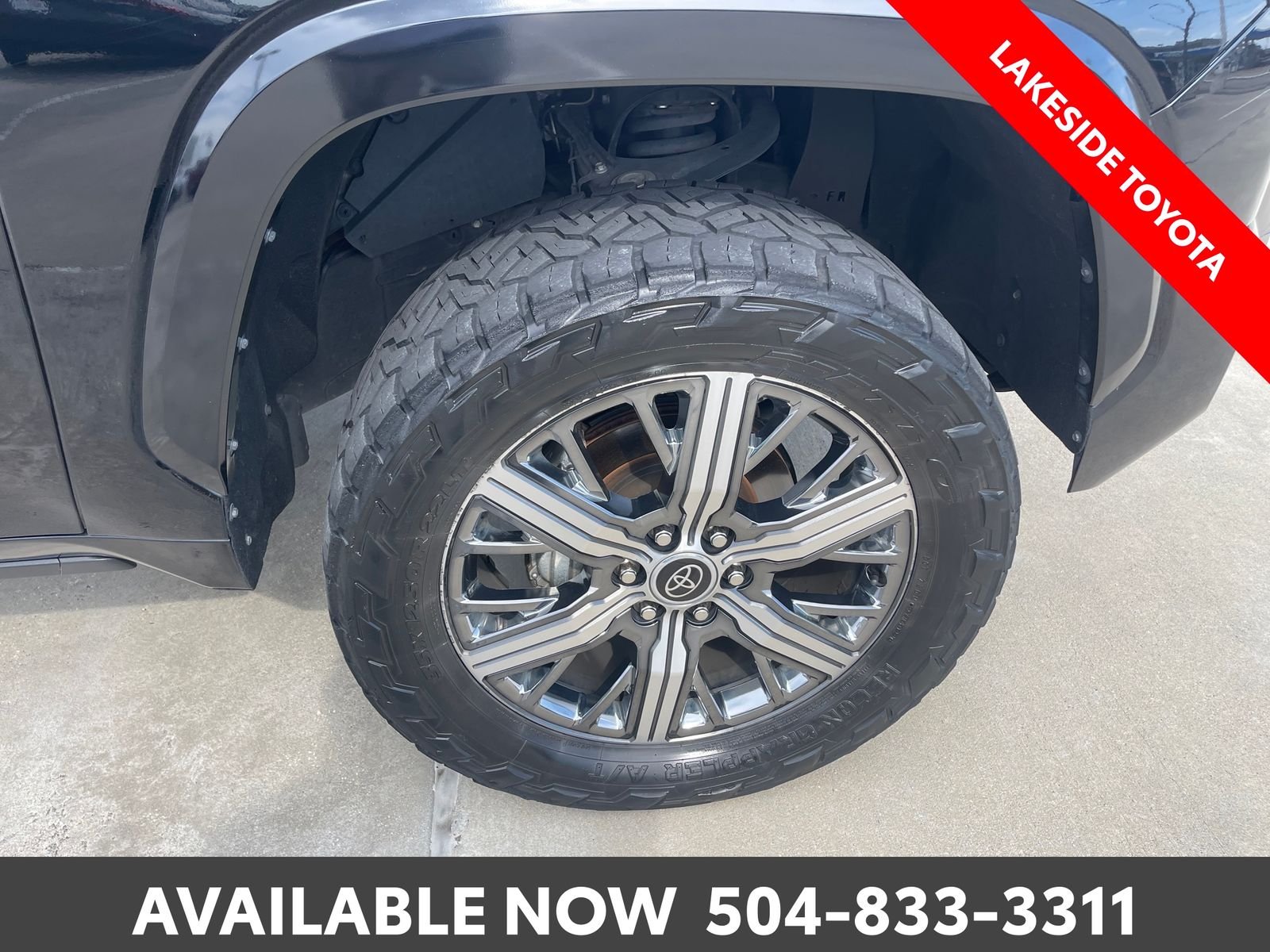 Used 2023 Black Toyota Capstone image 10