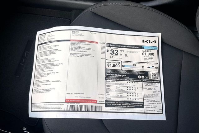 New 2026 Snow White Pearl Kia LXS image 13