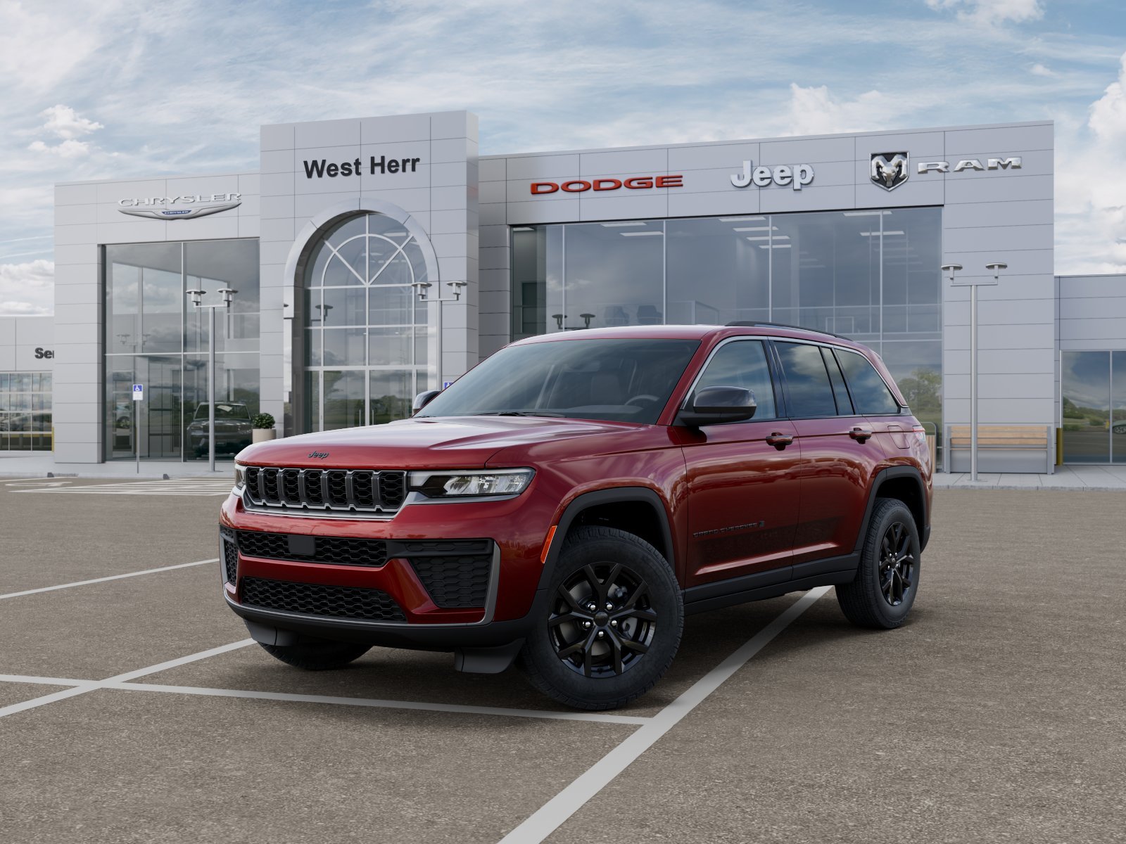 New 2026 Velvet Red Pearl-Coat Exterior Paint Jeep Laredo Altitude image 27
