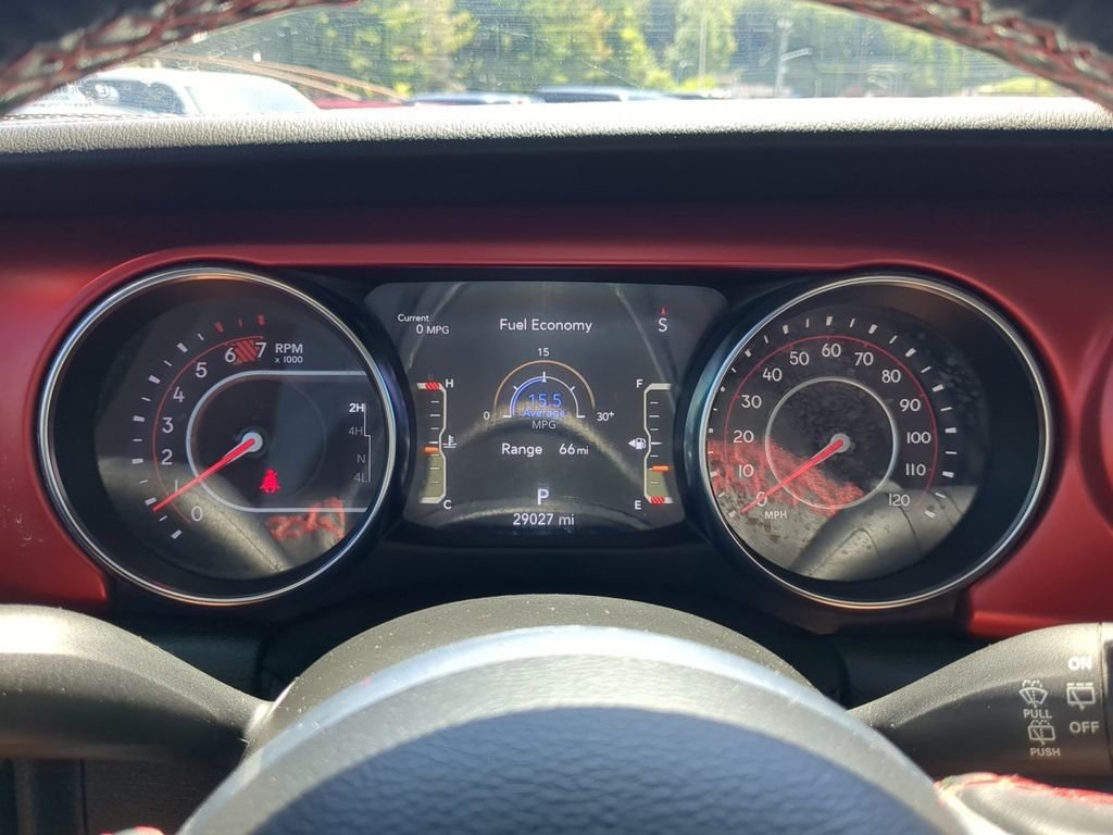 Used 2021 Green Jeep Unlimited Rubicon image 16