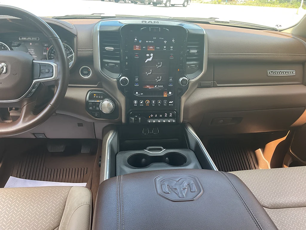 Used 2021 Billet Silver Metallic Clear Coat Ram Laramie image 12