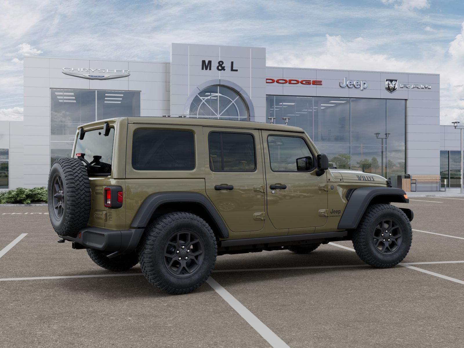 New 2026 41 Exterior Paint Jeep 4-Door Willys 4x4 image 24