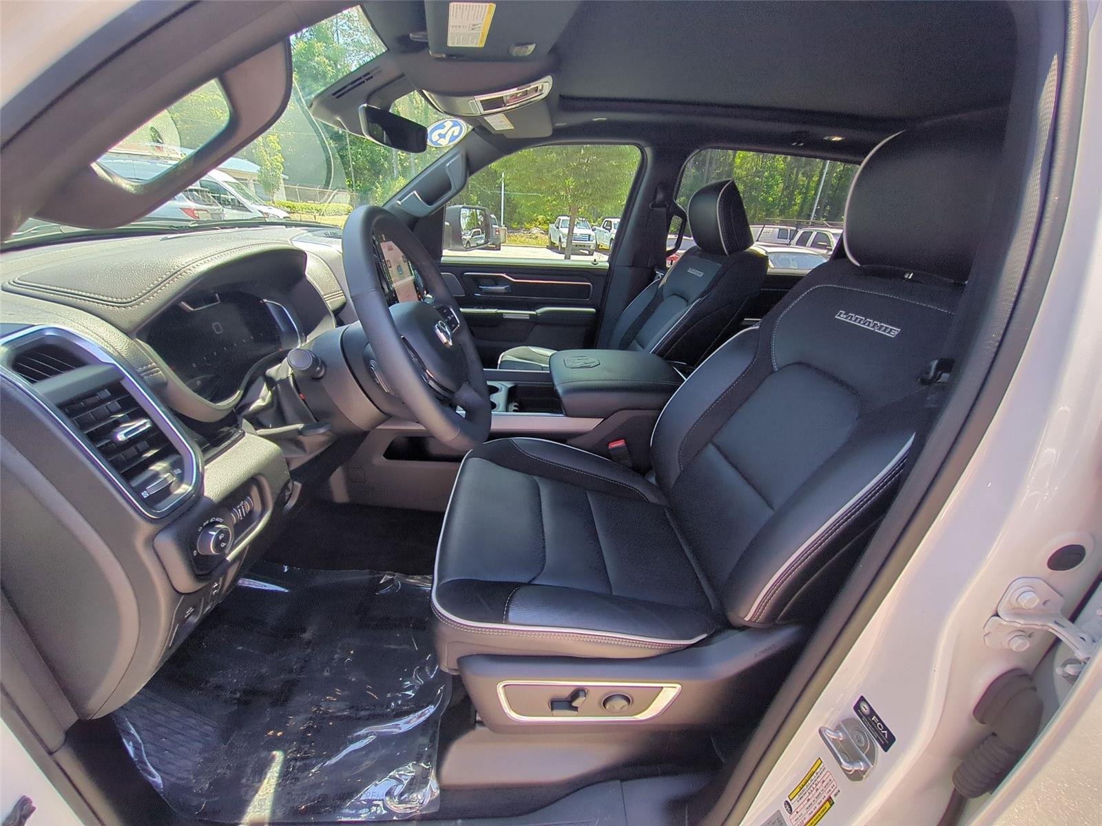 Used 2025 Bright White Clearcoat DODGE LARAM image 18