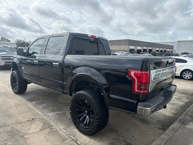 Used 2015 Tuxedo Black Metallic Ford King Ranch image 4
