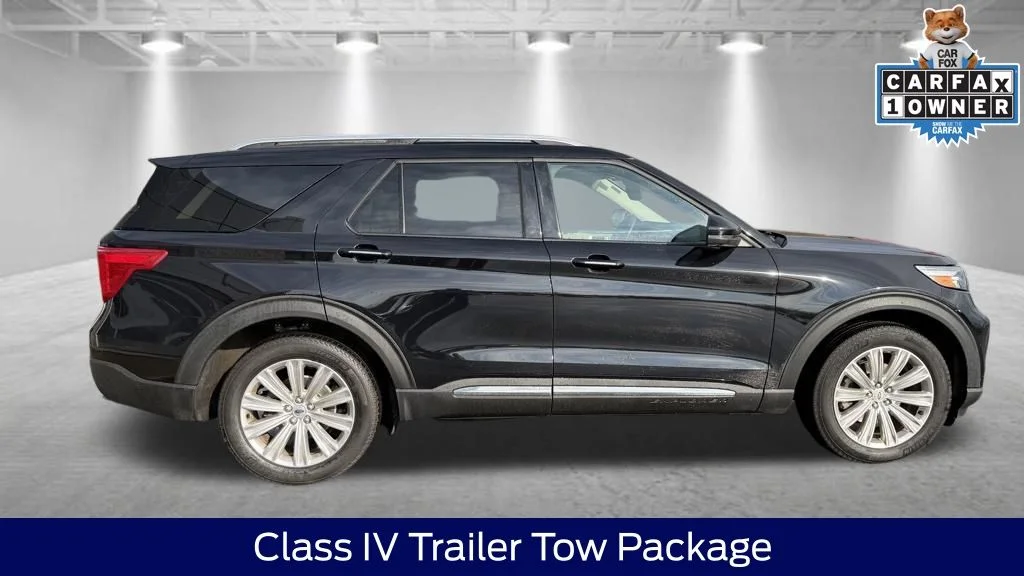 Certified Used 2022 Black Metallic Ford Limited image 5