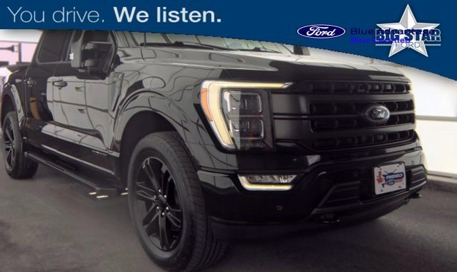 Used 2023 Black Metallic Ford Lariat image 1
