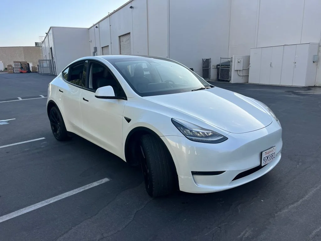 Used 2023 Pearl White Multi-Coat Tesla Long Range image 2