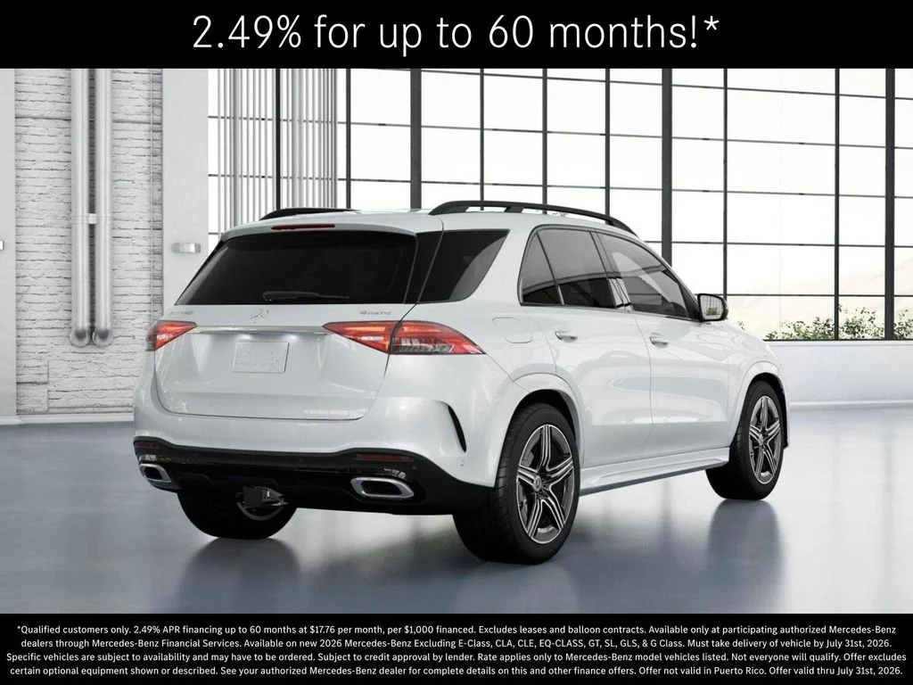 New 2026 MANUFAKTUR Moonlight White Metallic Mercedes-Benz GLE 450 image 22