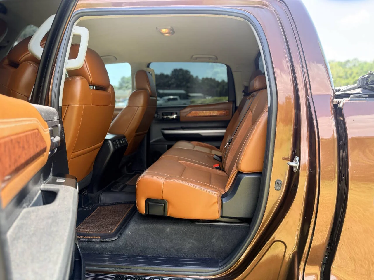 Used 2017 Brown Toyota 1794 Edition 4x4 4dr CrewMax Cab Pickup SB (5.7L V8 FFV) image 15