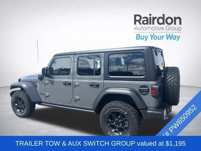 Used 2023 Sting-Gray Clearcoat Jeep Willys 4xe image 4