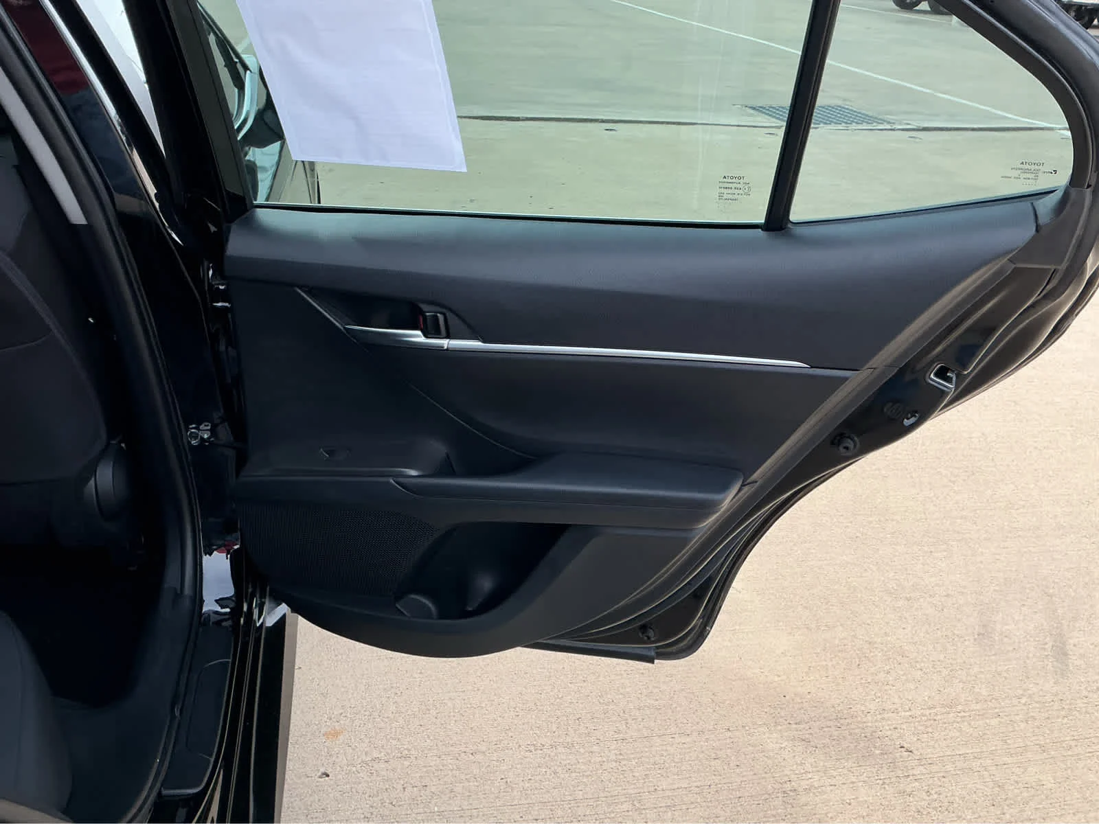 Used 2023 Midnight Black Metallic Toyota LE image 19