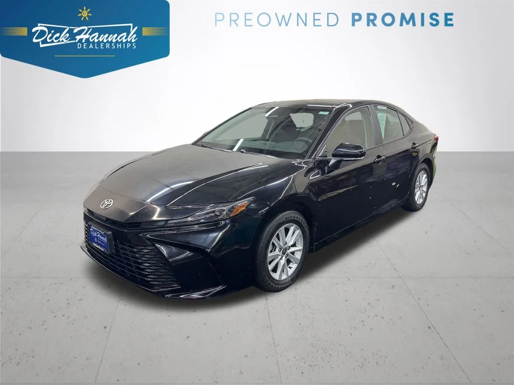 Used 2025 Black Toyota LE image 1
