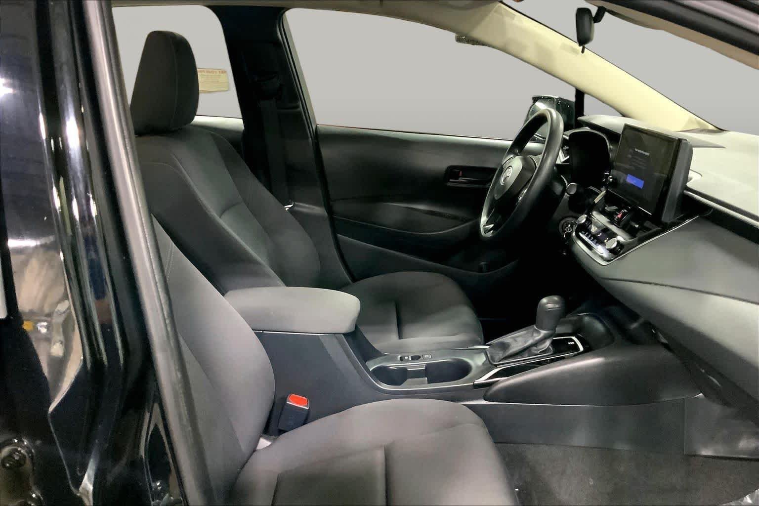 Used 2024 Midnight Black Metallic Toyota LE image 9