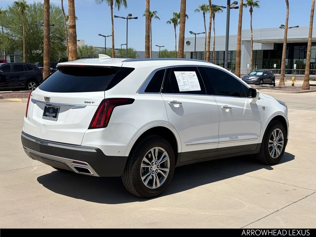 Used 2023 White Cadillac Premium Luxury image 6