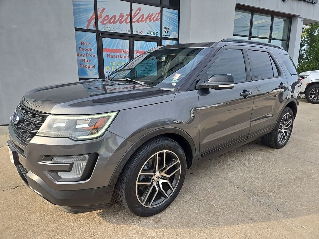 Used 2017 Ford Explorer Sport with VIN 1FM5K8GT7HGB62933 for sale in Kansas City