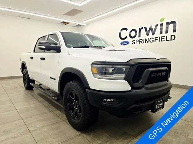 Used 2021 Bright White Clearcoat Ram Rebel image 7