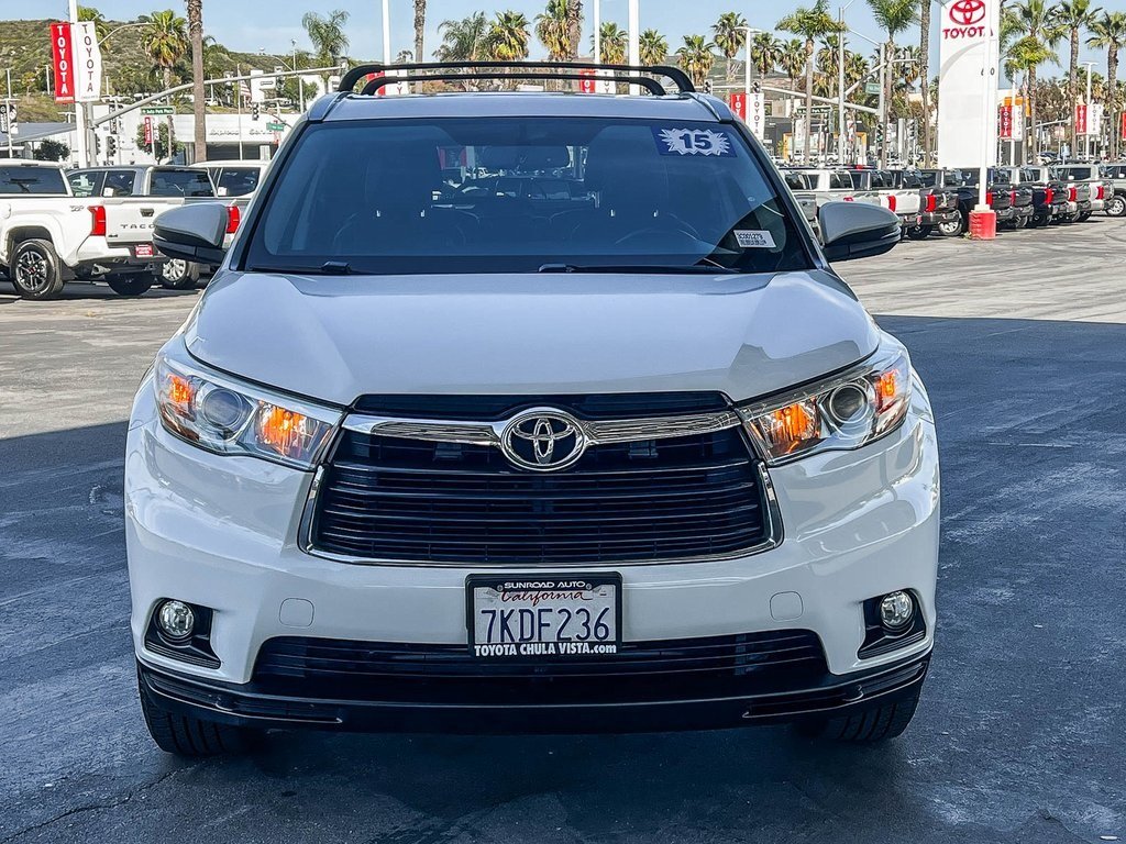 Used 2015 Toyota Highlander XLE with VIN 5TDKKRFH8FS067505 for sale in Chula Vista, CA