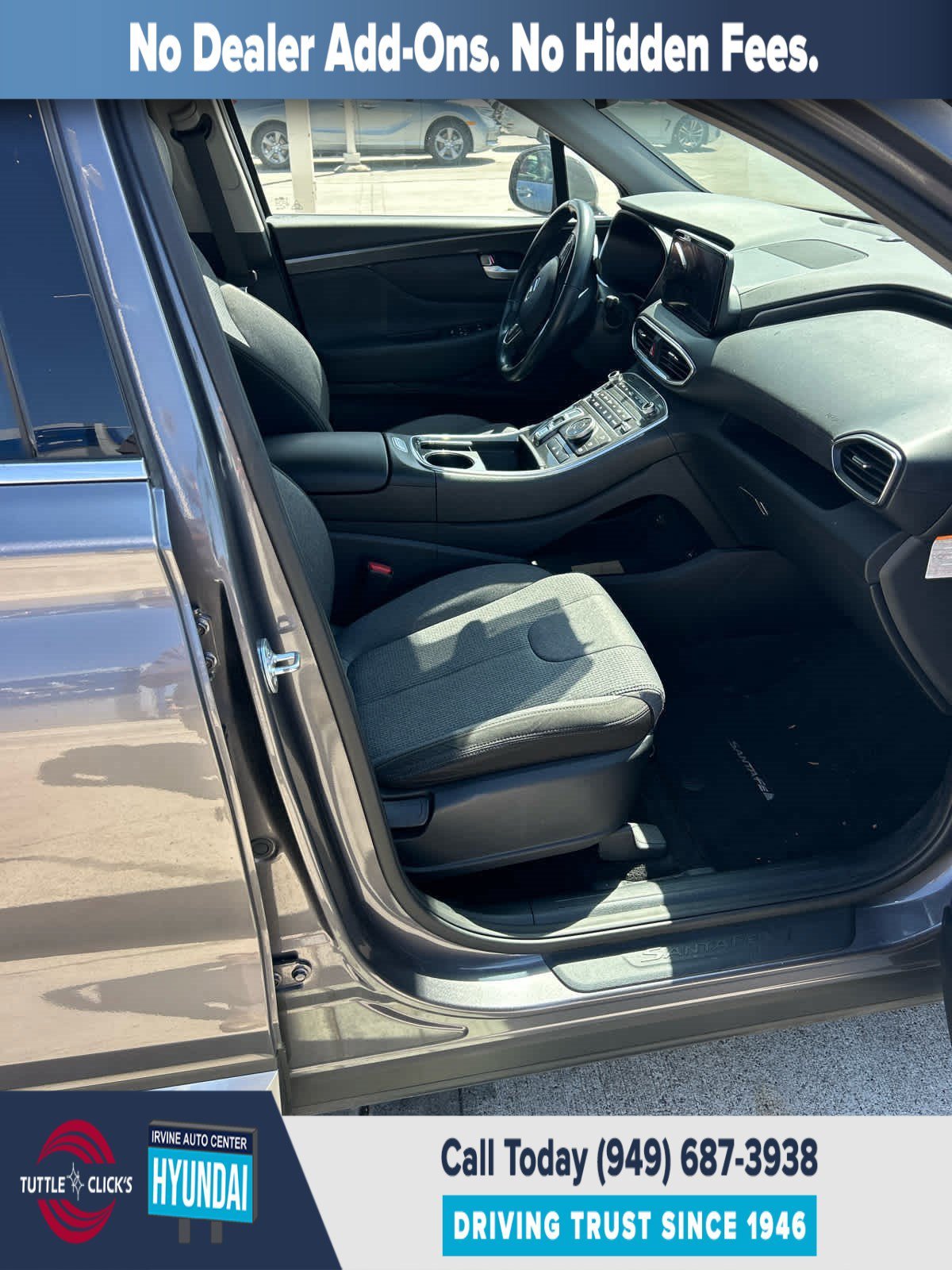Used 2023 PORTOFINO GRAY HYUNDAI SEL CONVENIENCE image 2