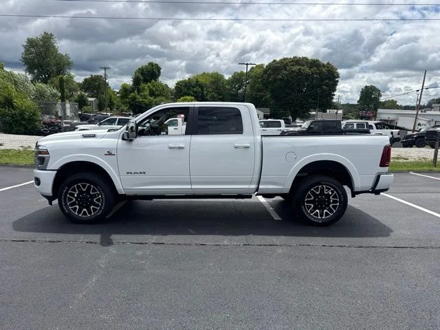 New 2026 Bright White Clear-Coat Exterior Paint RAM Limited Longhorn image 4