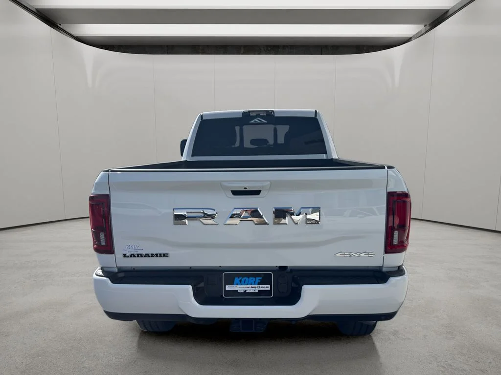 New 2026 Bright White Clear-Coat Exterior Paint RAM Laramie image 4