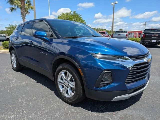 Used 2022 Blue Glow Metallic Chevrolet 2LT image 2